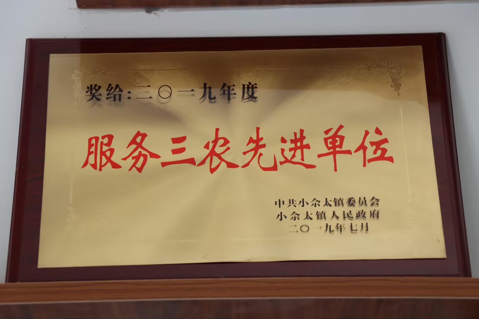 办事三农进步前辈单元